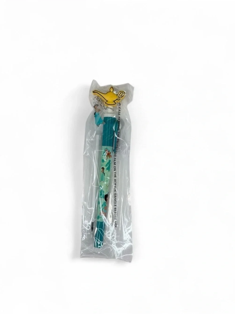 Disney Princess 3D Head Topper Spinning Pen Set Jasmine Genie Lamp with Refill